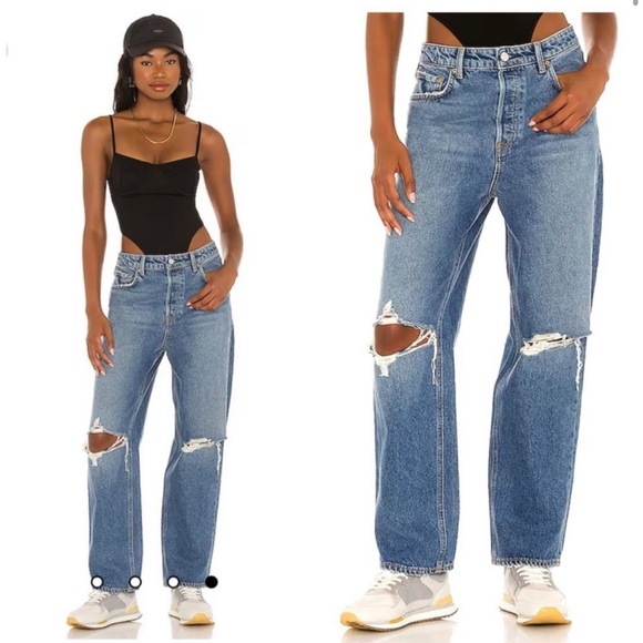 GRLFRND the Amanda in abbot Kinney mid rise straight - Picture 1 of 7